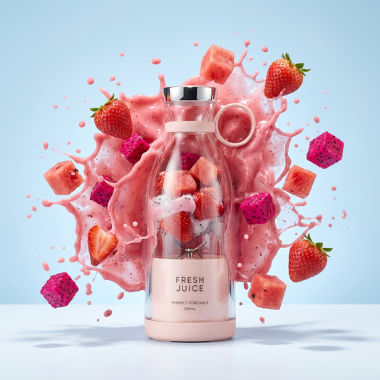 Fresh Juice Portable Blender - Blush Pink
